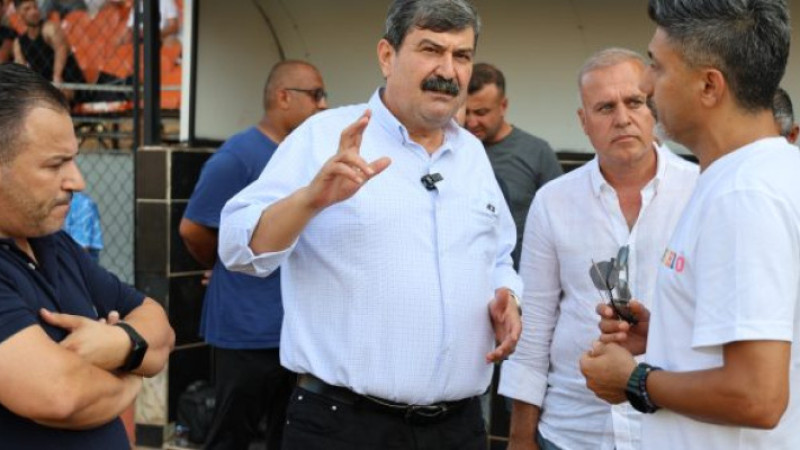 BAŞKAN YILDIZ, YENİ MERSİN İDMAN YURDU’NUN ALTYAPI SEÇMELERİNİ ZİYARET ETTİ