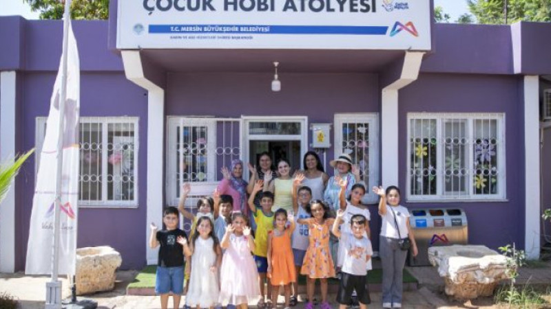 MERSİN BÜYÜKŞEHİR’İN ÇOCUK ATÖLYELERİ ÇOCUKLARIN BİLİŞSEL, DUYGUSAL VE SOSYAL GELİŞİMLERİNİ DESTEK