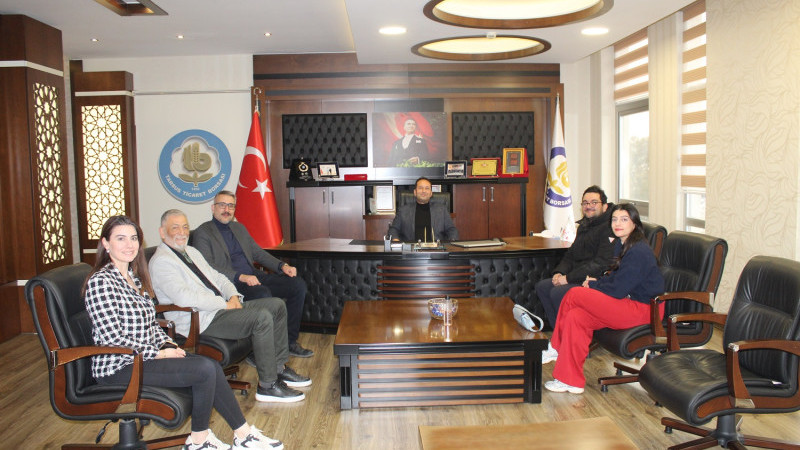 ÇAMLIYAYLA DEVLET HASTANESİ BAŞHEKİMİ ÇOBANOĞLU’NDAN BORSAYA ZİYARET