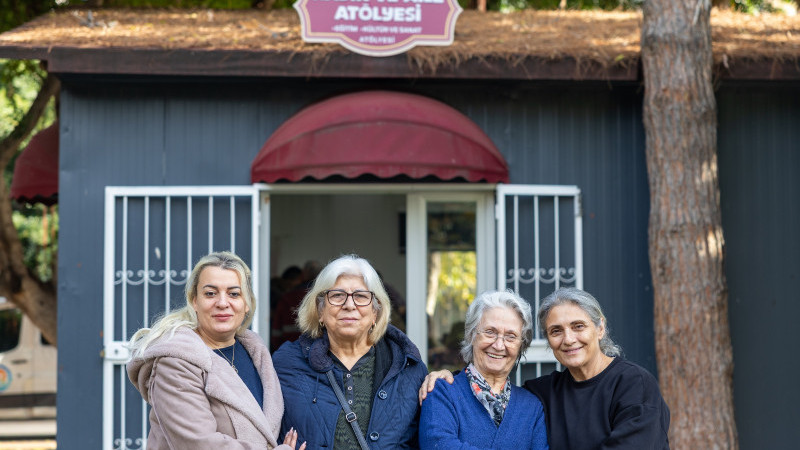 MEZİTLİ’DE KADINLARIN HAYATI ATÖLYELERLE DEĞİŞİYOR