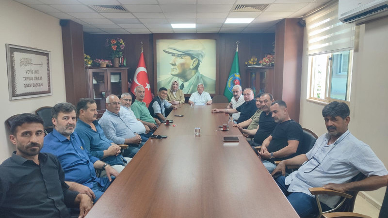 Tarsus Ziraat Odası Meclisi'nden Üreticiler İçin Acil Destek Çağrısı
