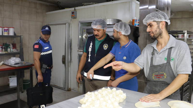 TOROSLAR ZABITASINDAN PASTANE VE İMALATHANELERE SIKI DENETİM