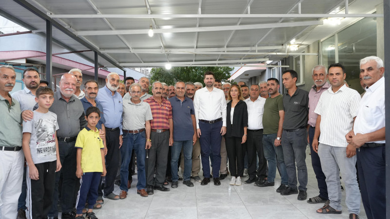 BAŞKAN BOLTAÇ, AKŞEMSETTİN MAHALLESİ’NDE YOĞUN İLGİYLE KARŞILANDI