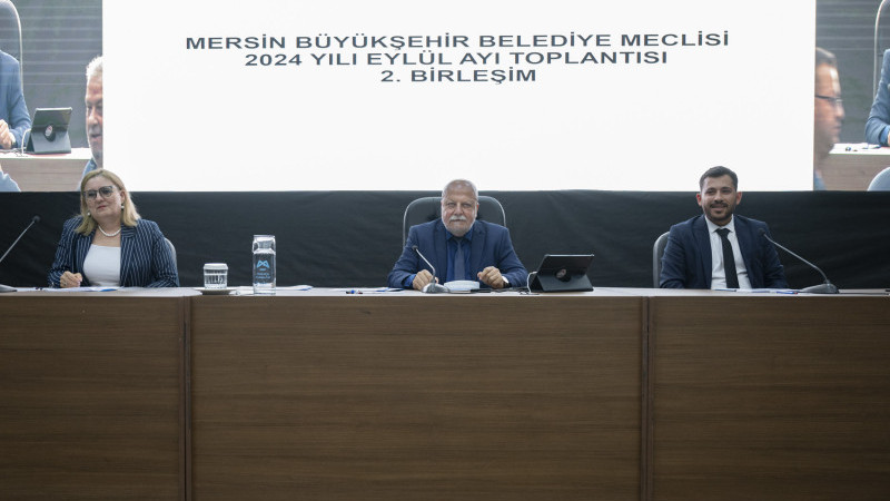 MERSİN BÜYÜKŞEHİR BELEDİYE MECLİSİ’NİN EYLÜL AYI OLAĞAN TOPLANTISI’NIN 2. BİRLEŞİMİ GERÇEKLEŞTİ