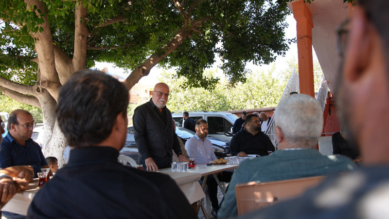 CHP TARSUS İLÇE ÖRGÜTÜNDEN TARSUS’UN KIRSAL MAHALLELERİNE ZİYARET