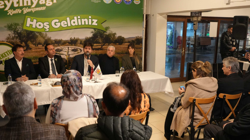 1. TARSUS NATÜREL SIZMA ZEYTİNYAĞI KALİTE YARIŞMASI’NIN LANSMANI GERÇEKLEŞTİRİLDİ