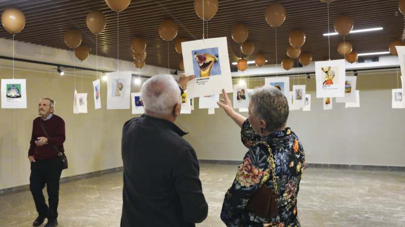 ‘SİNEMANIN İLHAM VEREN ANILARI’ SERGİSİ SANATSEVERLERLE BULUŞTU