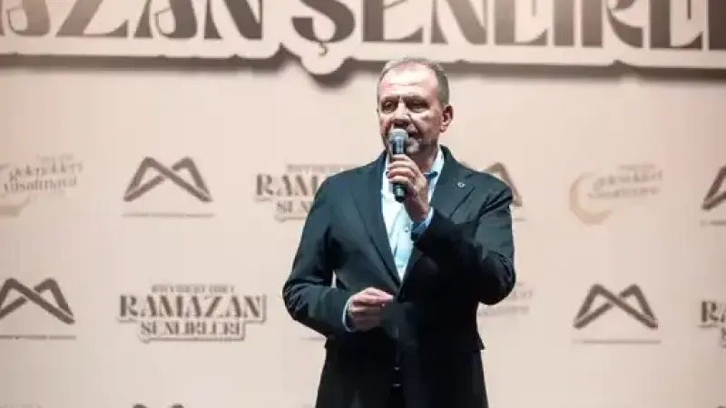 BAŞKAN SEÇER İLE MERAL SEÇER, ERDEMLİLERLE İFTAR SOFRASINDA BULUŞTU