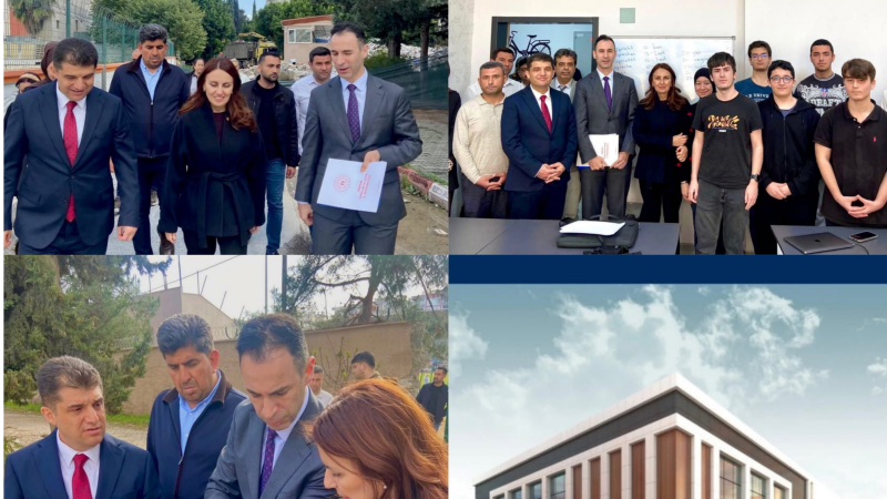 TARSUS'A 2500 KİŞİLİK SPOR SALONU VE YARI OLİMPİK YÜZME HAVUZU KAZANDIRILIYOR