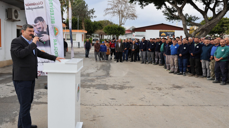 BAŞKAN YILDIZ, ÇALIŞMA ARKADAŞLARIYLA BAYRAMLAŞTI