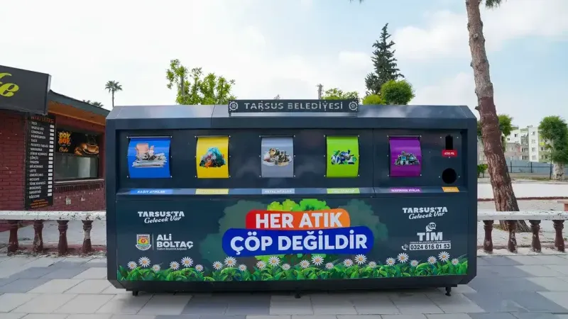 TARSUS’TA GERİ DÖNÜŞÜM HAMLESİ BÜYÜYOR