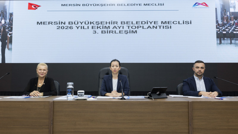 MERSİN BÜYÜKŞEHİR MECLİSİ’NİN EKİM AYI 3. BİRLEŞİMİ, BAŞKAN VEKİLİ GENÇ BAŞKANLIĞINDA GERÇEKLEŞTİ